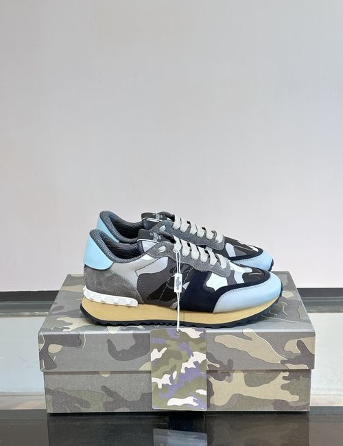Valentino Stitched Non-slip Casual Sneakers