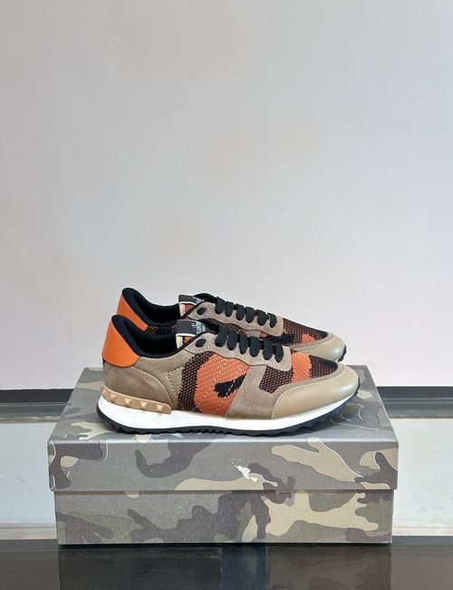 Valentino Casual Sneakers Stitched Upper Non-slip Sole