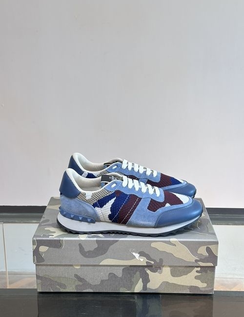 Valentino Casual Sneakers Stitched Upper Non-slip Sole