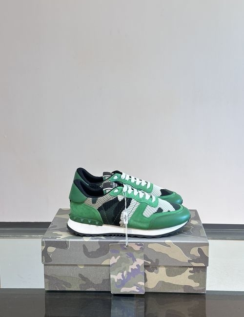 Valentino Casual Sneakers Stitched Upper Non-slip Sole