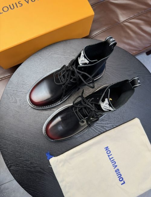 Louis Vuitton LV High-top Casual Leather Shoes