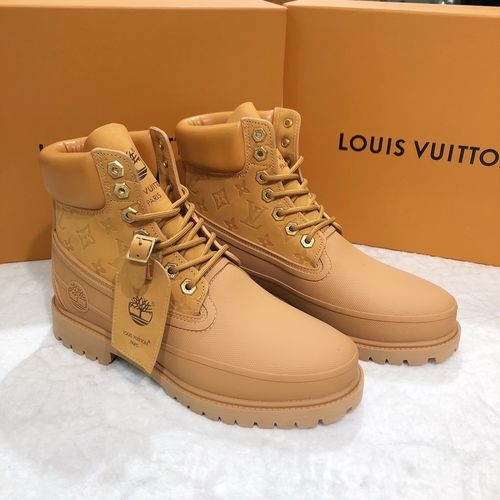 Louis Vuitton LV Timberland Classic Yellow Boots
