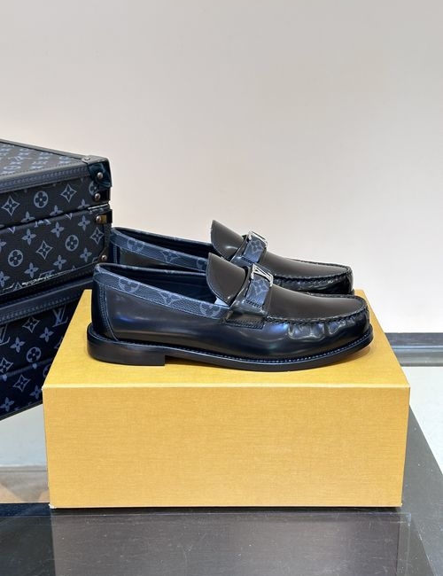 Louis Vuitton LV Genuine Leather Casual Dress Shoes