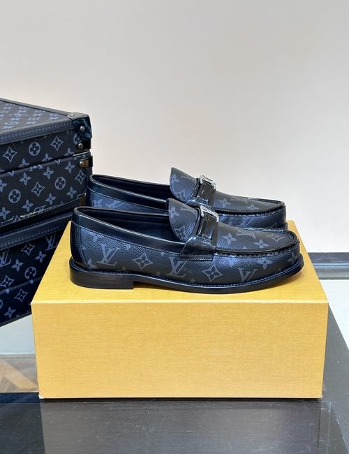 Louis Vuitton LV Genuine Leather Casual Dress Shoes
