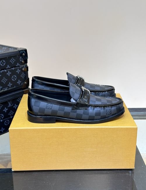 Louis Vuitton LV Genuine Leather Casual Dress Shoes