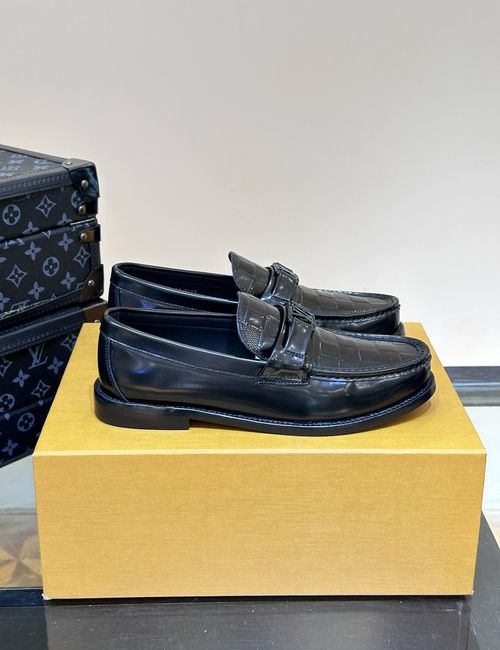Louis Vuitton LV Genuine Leather Casual Dress Shoes