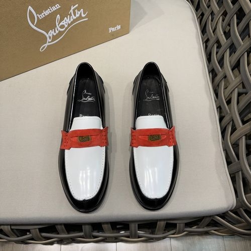 Christian Louboutin Formal Leather Shoes With Red Sole