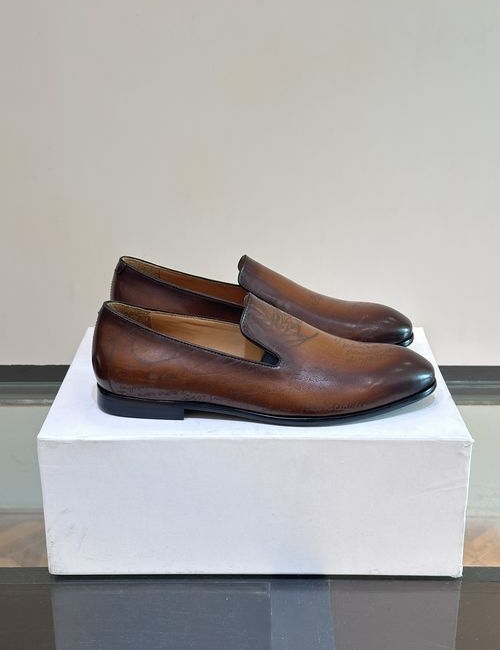 Berluti Handcrafted Premium Leather Dress Shoes