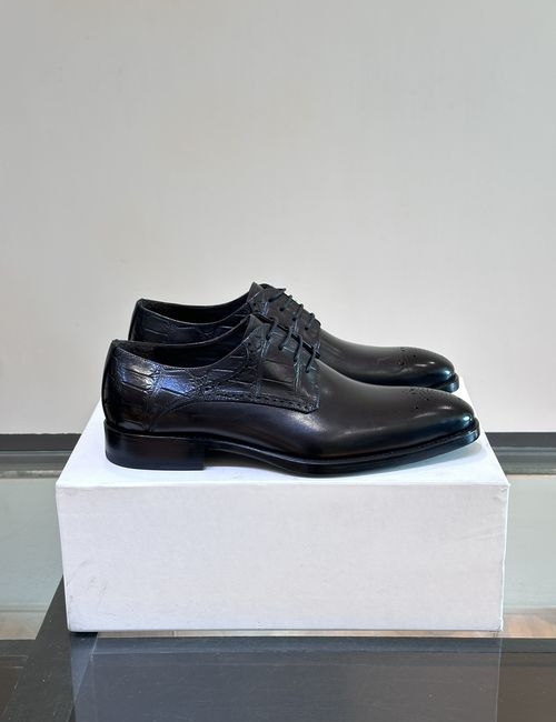 Berluti Leather Dress Shoes With Genuine Sole