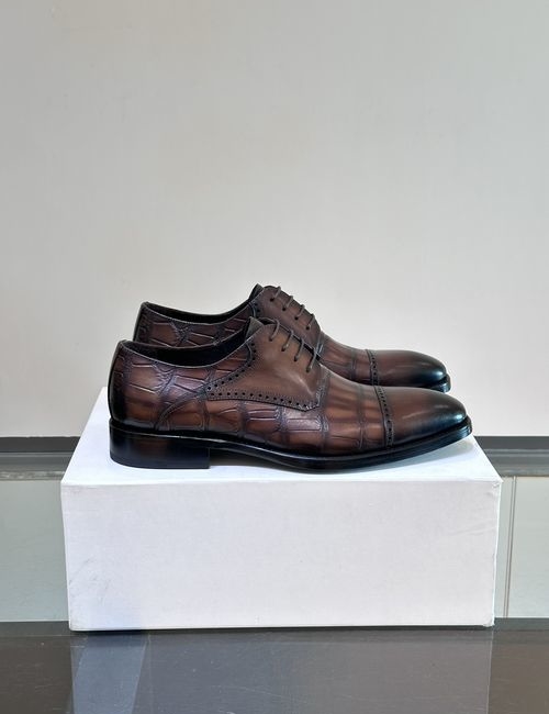 Berluti Leather Dress Shoes With Genuine Sole