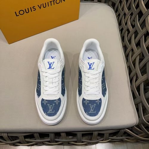Louis Vuitton LV Canvas Stitching Casual Sneakers