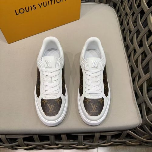 Louis Vuitton LV Canvas Stitching Casual Sneakers