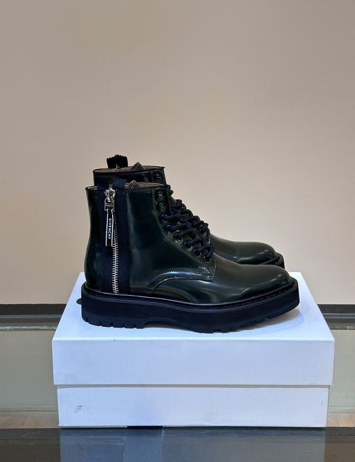 Givenchy Combat Round Toe High Top Boots