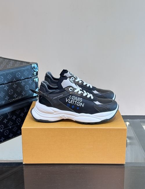 Louis Vuitton LV Elevated Sneakers With Denim Upper