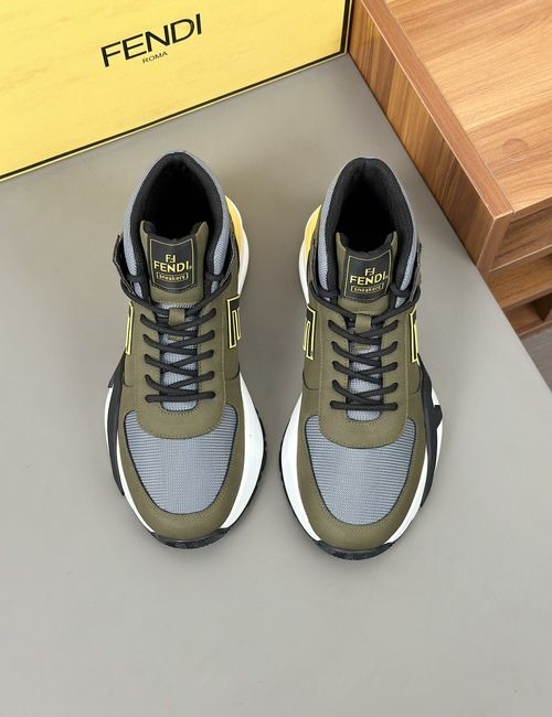 Fendi Flow High-top Casual Sports Shoes