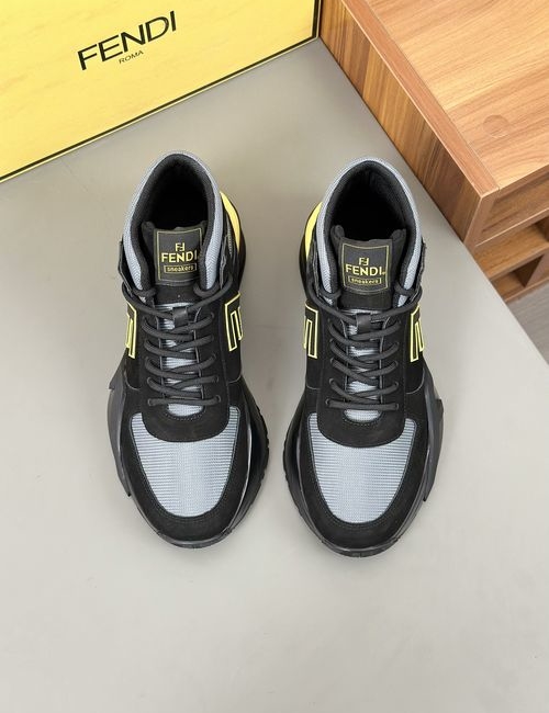 Fendi Flow High-top Casual Sports Shoes