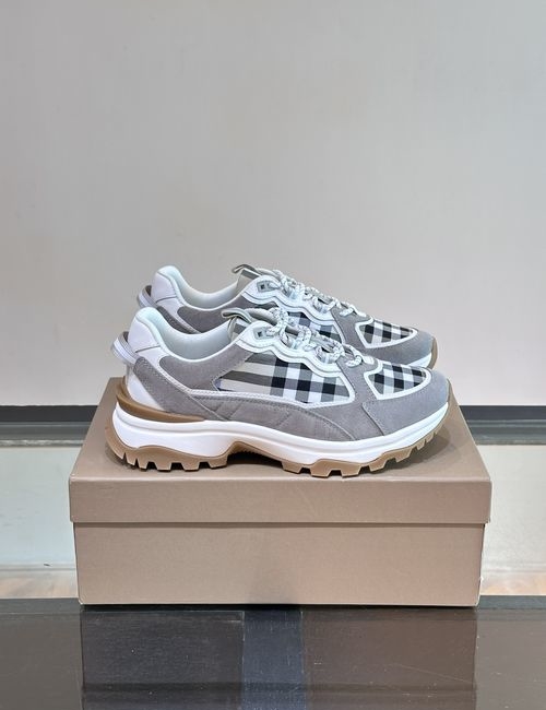 Burberry Vintage Plaid Elevator Sneakers