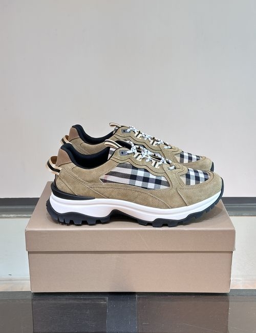 Burberry Vintage Plaid Elevator Sneakers