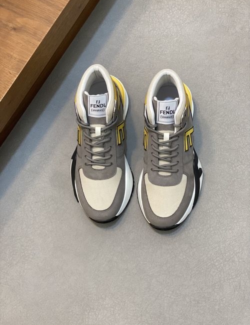 Fendi Flow Mid-top Casual Sports Shoes