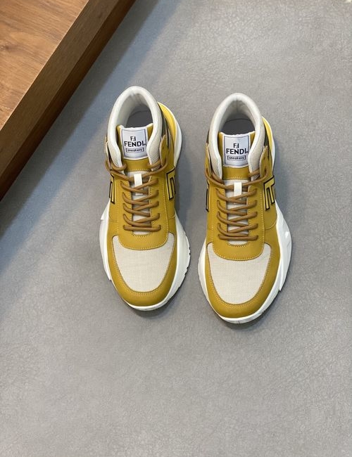 Fendi Flow Mid-top Casual Sports Shoes