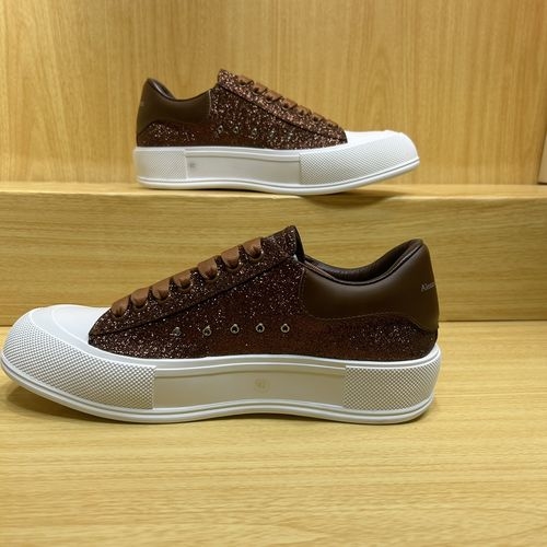 McQueen Premium Cowhide Casual Sneakers