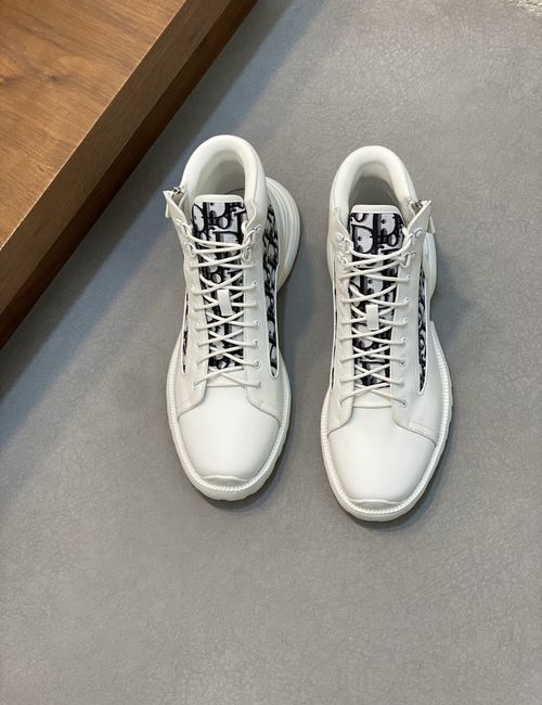 Christian Dior CD Mid-top Calfskin Ankle Boots