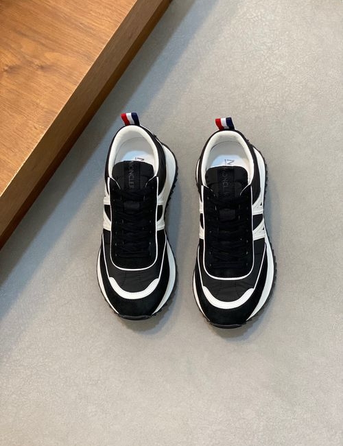 Moncler Stitched Fabric Rubber Casual Sneakers