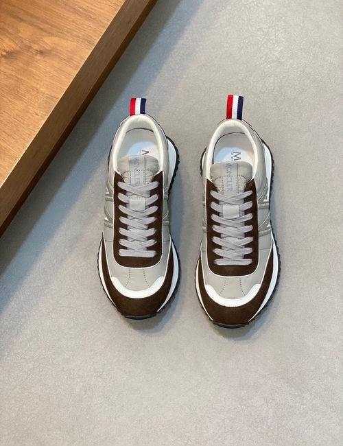 Moncler Stitched Fabric Rubber Casual Sneakers
