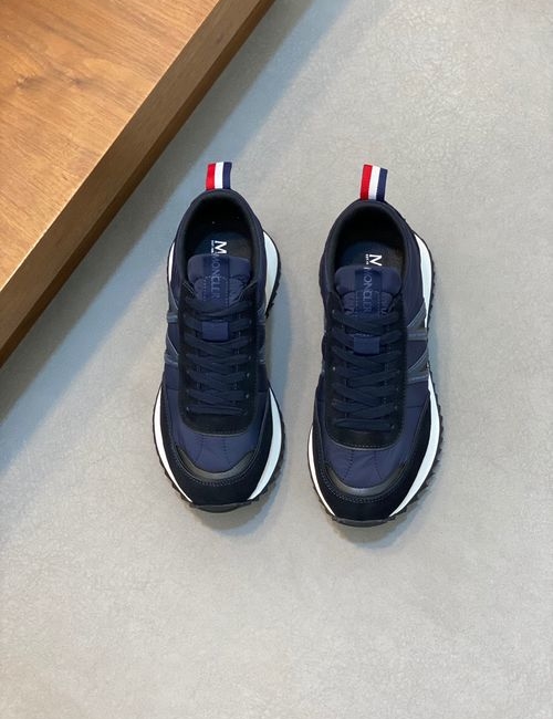 Moncler Stitched Fabric Rubber Casual Sneakers