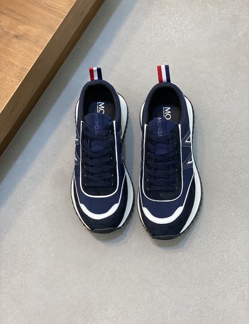 Moncler Stitched Fabric Rubber Casual Sneakers