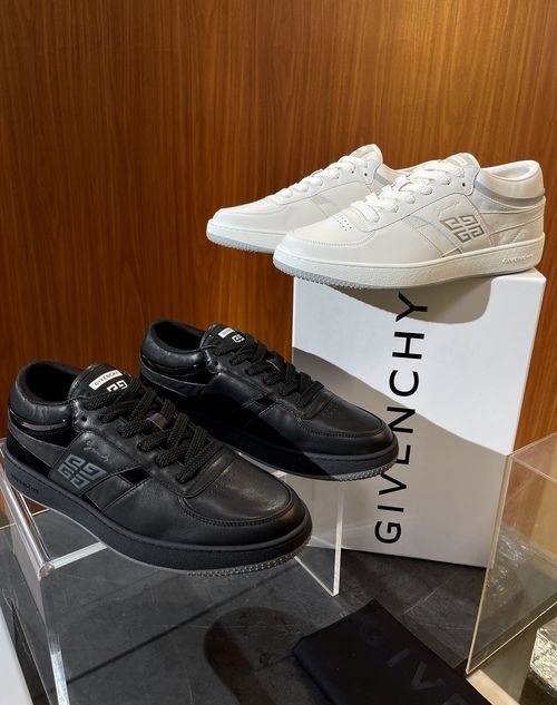 Givenchy G Move Leather Sneakers, Fashionable And Comfortable Design