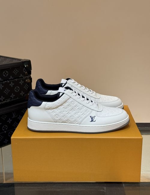 Louis Vuitton LV Rivoli Cow Leather Casual Sneakers