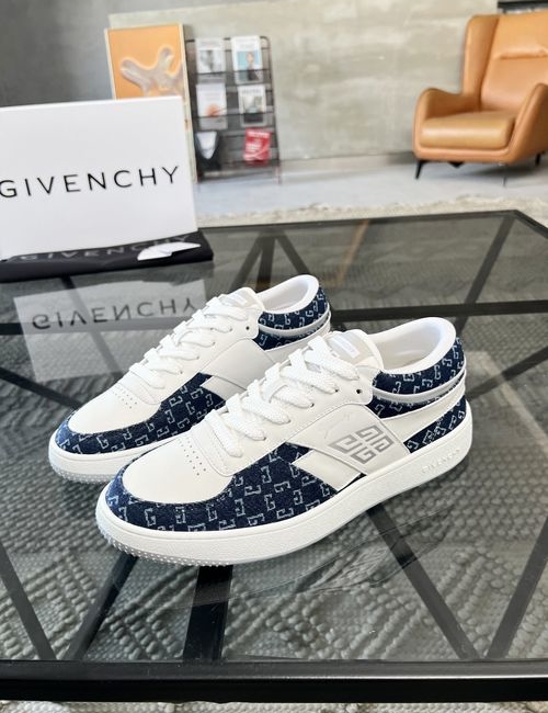 Givenchy Cowhide Denim Stitching Casual Shoes