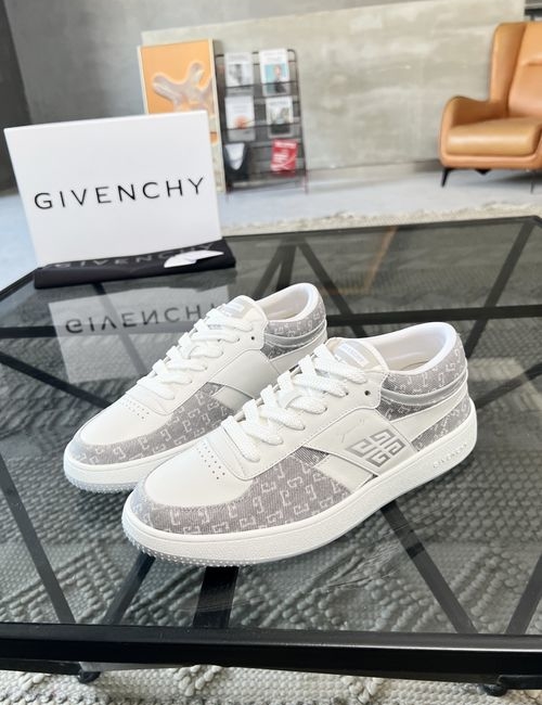 Givenchy Cowhide Denim Stitching Casual Shoes