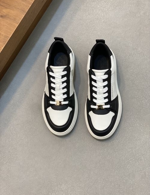 Ferragamo Nappa Leather Logo Casual Shoes
