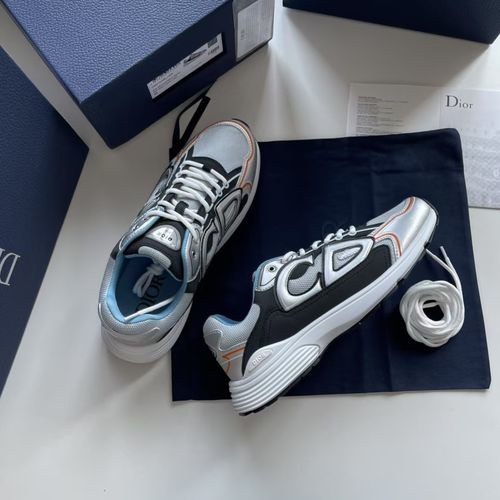 Christian Dior CD B30 Reflective Logo Low-top Sneakers