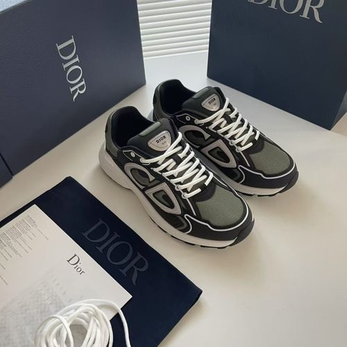 Christian Dior CD B30 Reflective Logo Low-top Sneakers