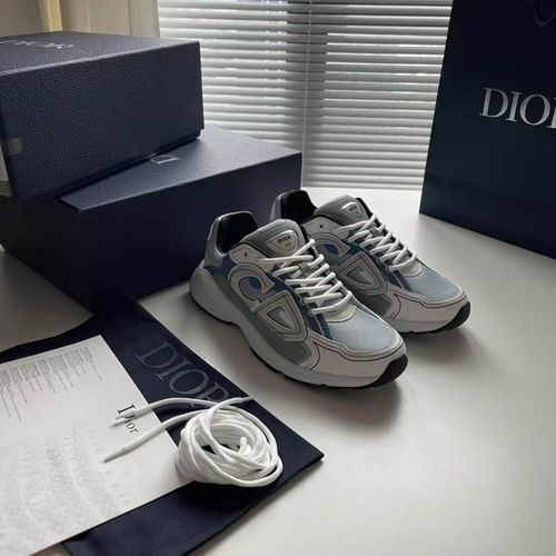 Christian Dior CD B30 Reflective Logo Low-top Sneakers