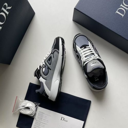 Christian Dior CD B30 Reflective Logo Low-top Sneakers