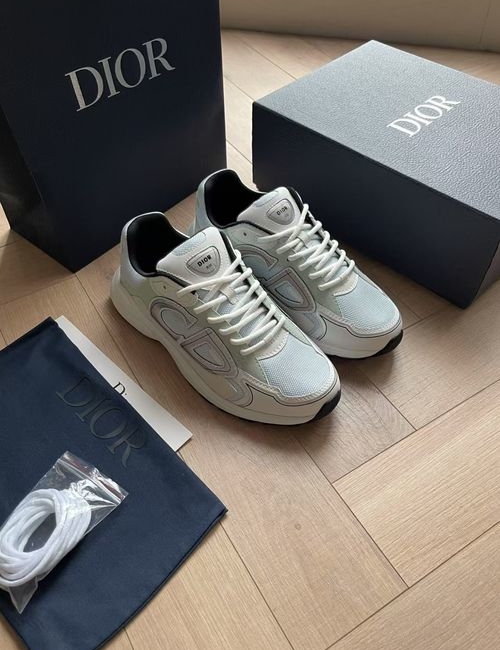 Christian Dior CD B30 Reflective Logo Low-top Sneakers