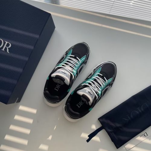 Christian Dior CD B30 Reflective Logo Low-top Sneakers