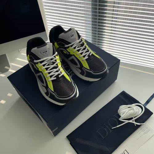 Christian Dior CD B30 Reflective Logo Low-top Sneakers