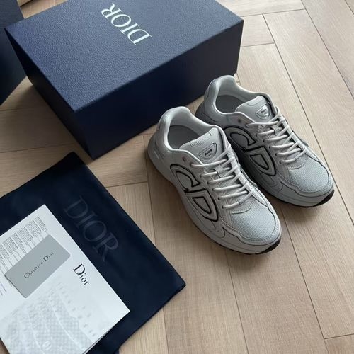 Christian Dior CD B30 Reflective Logo Low-top Sneakers