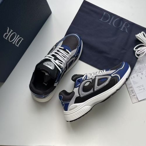 Christian Dior CD B30 Reflective Logo Low-top Sneakers