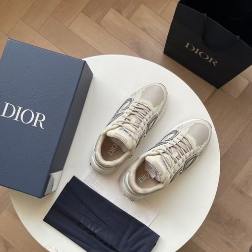 Christian Dior CD B30 Reflective Logo Low-top Sneakers