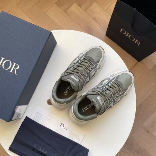 Christian Dior CD B30 Reflective Logo Low-top Sneakers