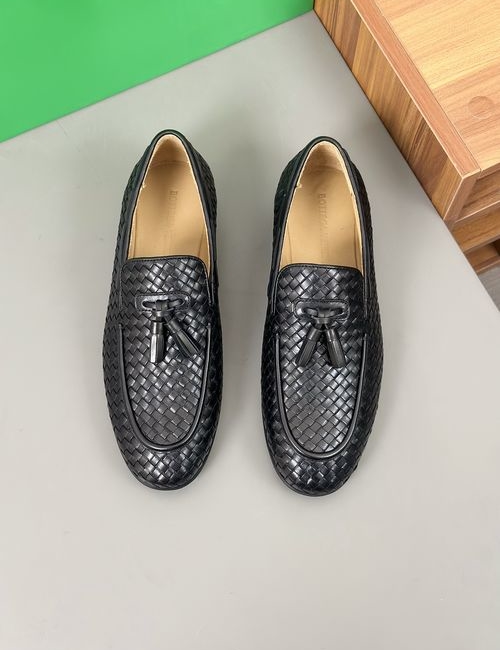 Bottega Veneta BV Premium Leather Shoes With Leather Outsole