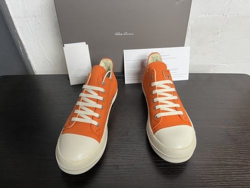 Rick Owens Big Triangle Leather Sneakers
