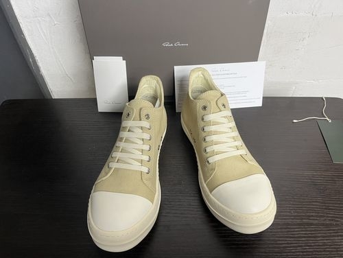 Rick Owens Big Triangle Leather Sneakers