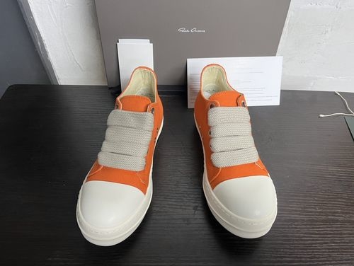 Rick Owens Big Triangle Leather Sneakers